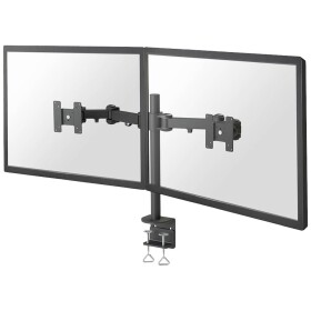 Neomounts FPMA-D960D 2násobný držák na stůl pro monitor 25,4 cm (10) - 68,6 cm (27) černá naklápěcí, nakláněcí, otočný