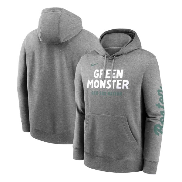 Nike Pánská mikina Boston Red Sox MLB City Connect French Terry Club Hoodie Velikost: S