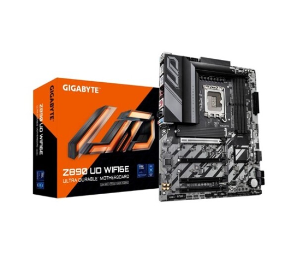 GIGABYTE MB Sc LGA1851 Z890 UD WIFI6E, Intel Z890, 4xDDR5, 1xDP, 1xUSB4, WiFi EDF_1706029
