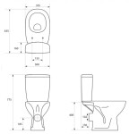 CERSANIT - ND - ARTECO náhradní mísa K667-052-01X