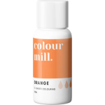 Olejová barva 20ml vysoce koncentrovaná oranžová - colour mill