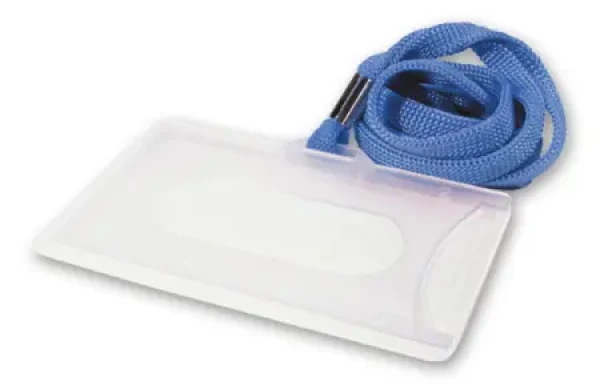 CLASSIC Visačka IDS P z tvrzeného plastu s modrou šňůrkou 50 ks (V-IDS-P-03)