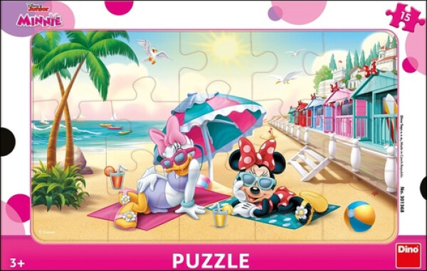 Puzzle deskové Minnie: Oslava 15