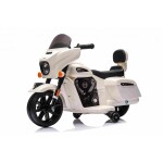 Mamido Dětská elektrická motorka Chopper INDIAN bílá