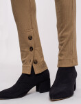 Ninety Percent Felix Stretch Tencel™ Vent Leggings BROWN KHAKI L