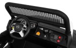 Mamido Dětské elektrické auto Buggy 4x4 Mercedes-Benz Unimog bílé
