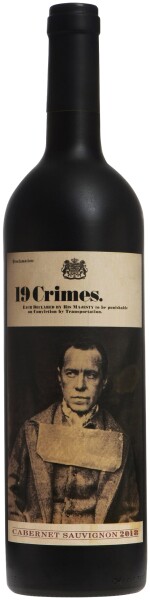 19 Crimes Cabernet Sauvignon 2020, 14%, 0,75L (holá lahev)