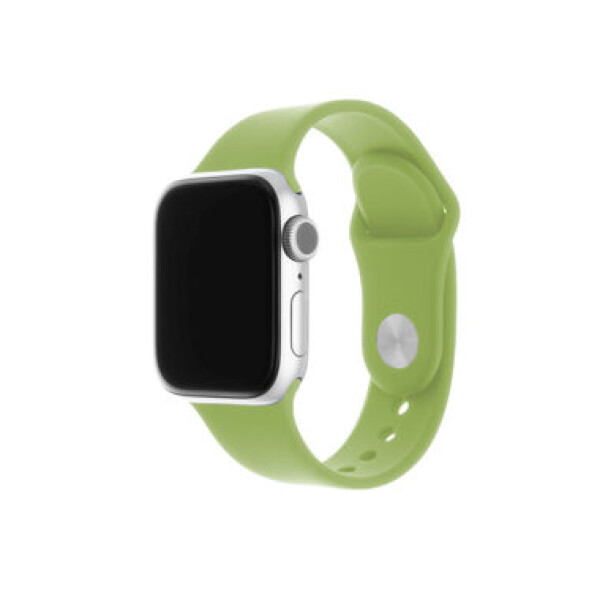 FIXED Silicone Strap Set silikonových řemínků pro Apple Watch 42 44 45 mm mentolová (FIXSST-434-MINT)