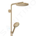 HANSGROHE - Raindance Select S Sprchový set Showerpipe s termostatem, 3 proudy, kartáčovaný bronz 27633140