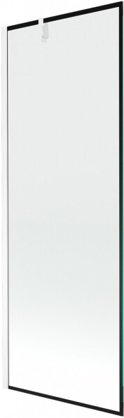 MEXEN/S - Next vanová zástěna FIX 70 x 150, černá dekor, bílá 895-070-000-00-70-20