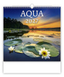 Aqua 2027 - nástěnný kalendář