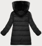 Černá dámská zimní bunda s kapucí J Style (16M9192-392) odstíny černé XXL (44)