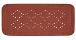 Spirella ALASKA terakota / Protiskluzová podložka do vany / PVC / 91 x 36 cm
