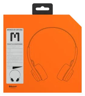 Mondo Freestyle transparentní / Sluchátka / Bluetooth 5.3 / výdrž 22 h / ENC mikrofon