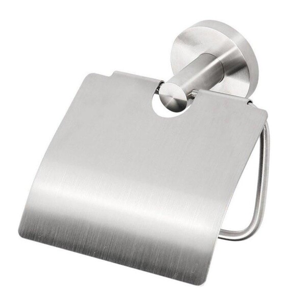 SAPHO - X-STEEL držák toaletního papíru s krytem, nerez mat XS701