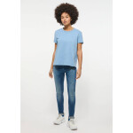 Dámské tričko Alina C Tee 1013387 5124 Jeans modrá - Mustang XL Modrá
