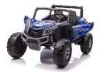 Mamido Dětské elektrické auto Buggy UTV-MX 4x4 LCD MP4 Spider lakované modré