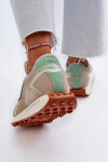 Dámské tenisky na platformě Memory Foam Big Star Platform Beige Velikost: 40