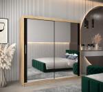 Šatní skříň Abi T3 Barva korpusu: Bílá, Rozměry: 100 cm, Dveře: Bílá