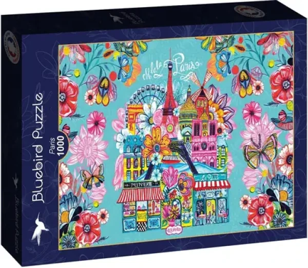 BLUEBIRD Puzzle Paříž