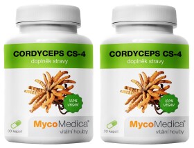 MycoMedica Cordyceps CS-4 2 x 90 kapslí