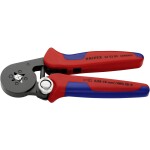 KNIPEX - kleště lisovací - 230mm - čtyřtrnové, stočené kontakty Harting; Ilme; Phoenix; Amphenol; Walther; HTS;Contact; Weidmüller 0.14-6mm², v plastovém kufříku s pěnovou vložkou (975265)