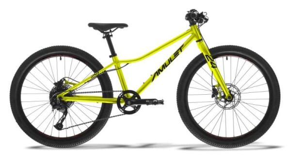 Dětské kolo Amulet YOUNGSTER DISC 24", model 2026, barva yellow pearl/black