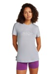 ICEBREAKER Wmns Mer 150 Tech Lite SS Tee Sunrise Sumit, Grey Quartz (vzorek) velikost: S
