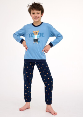 Pyžamo Cornette Young Boy 966/181 Cool 2 délka/r 134-164 modrá 146-152