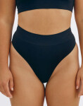 Organic Basics Smooth Thong Black S