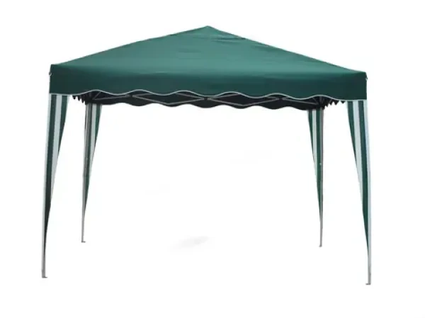 RULYT Párty stan 3x3 m zelený / Párty stan / Skládací / Ocelová konstrukce / Výška 2,5 m / 12 kg