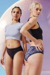Dámské kalhotky GO Crush Hipster C3P - BLUE - modré M008 - SLOGGI BLUE XL