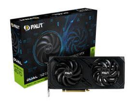 Palit RTX 4070 Dual / 1920-2475 MHz / 12GB GDDR6X / 192bit / 1x HDMI+3x DP / 200W (8) (NED4070019K9-1047D)