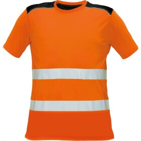 CRV Cerva Triko KNOXFIELD Hi-Vis oranžové reflexní z lehkého polyesterového úpletu L oranžové