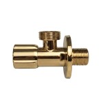 REA - Rohový ventil 02 1/2" x 3/4" Brush Gold REA-12011