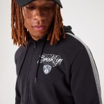 New Era Pánská mikina Brooklyn Nets NBA Script Full-Zip Hoodie Velikost: S