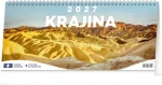 NOTIQUE Krajina 2027 / Stolní kalendář / 14denní / 33 x 14,5 cm
