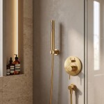 REA - Sprchová hlavice JS-018 GOLD REA-03900