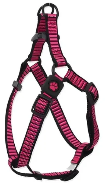 Active Dog Postroj Premium M růžová / Pro malé a střední psy / 2x53-77 cm (0904-91145)
