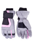 Dámské zimní lyžařské rukavice Yoclub REN-0261K-A150 Grey 20