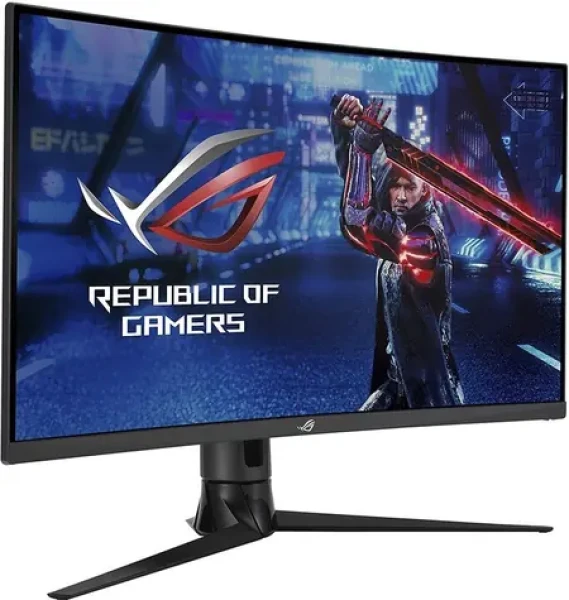 31.5 ASUS ROG Strix XG32VC / VA / 2560 x 1440 / 16:9 / 1 ms / 400 cd-m2 / 3000:1 / HDMI+DP / VESA (90LM03S0-B04170)