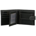 Pánská kožená peněženka WILD Parwen, černá