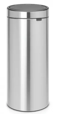 Brabantia Touch Bin New Odpadkový koš 30 L matná stříbrná / 29.5 x 72 x 32 cm (11 54 62)