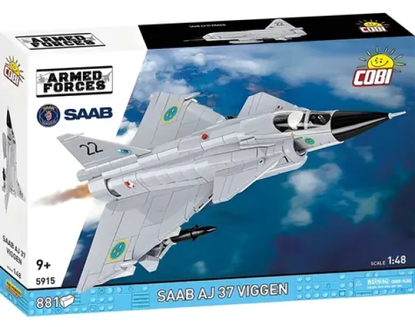 COBI 5915 Švédský stíhací letoun Saab AJ 37 Viggen