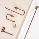 REA - Držák na toaletní papír 9711 Prism Brush Copper REA-98022