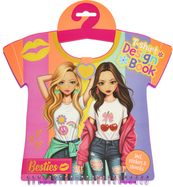 Hniha pro módní návrháře triček Besties - Craft Creative