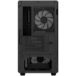 EVOLVEO Panthera, skříň mATX, 6x ARGB ventilátor 120mm, dřevěný přední panel + skleněná bočnice