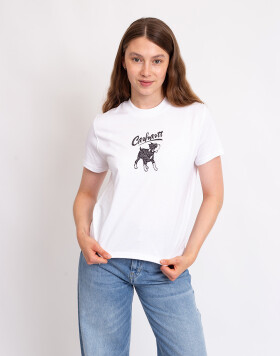 Tričko Carhartt WIP W' S/S Pup T-Shirt White