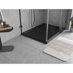 MEXEN - Flow sprchová vanička obdélníková slim 85 x 95, černá mat 46R708595