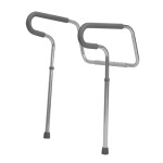 OLSEN SPA - Madlo pro invalidy, podpěra k závěsnému wc, bílá barva KD02331407